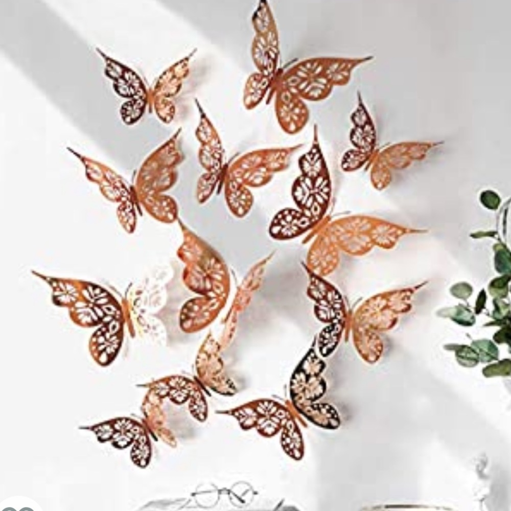Butterfly wall decoration
